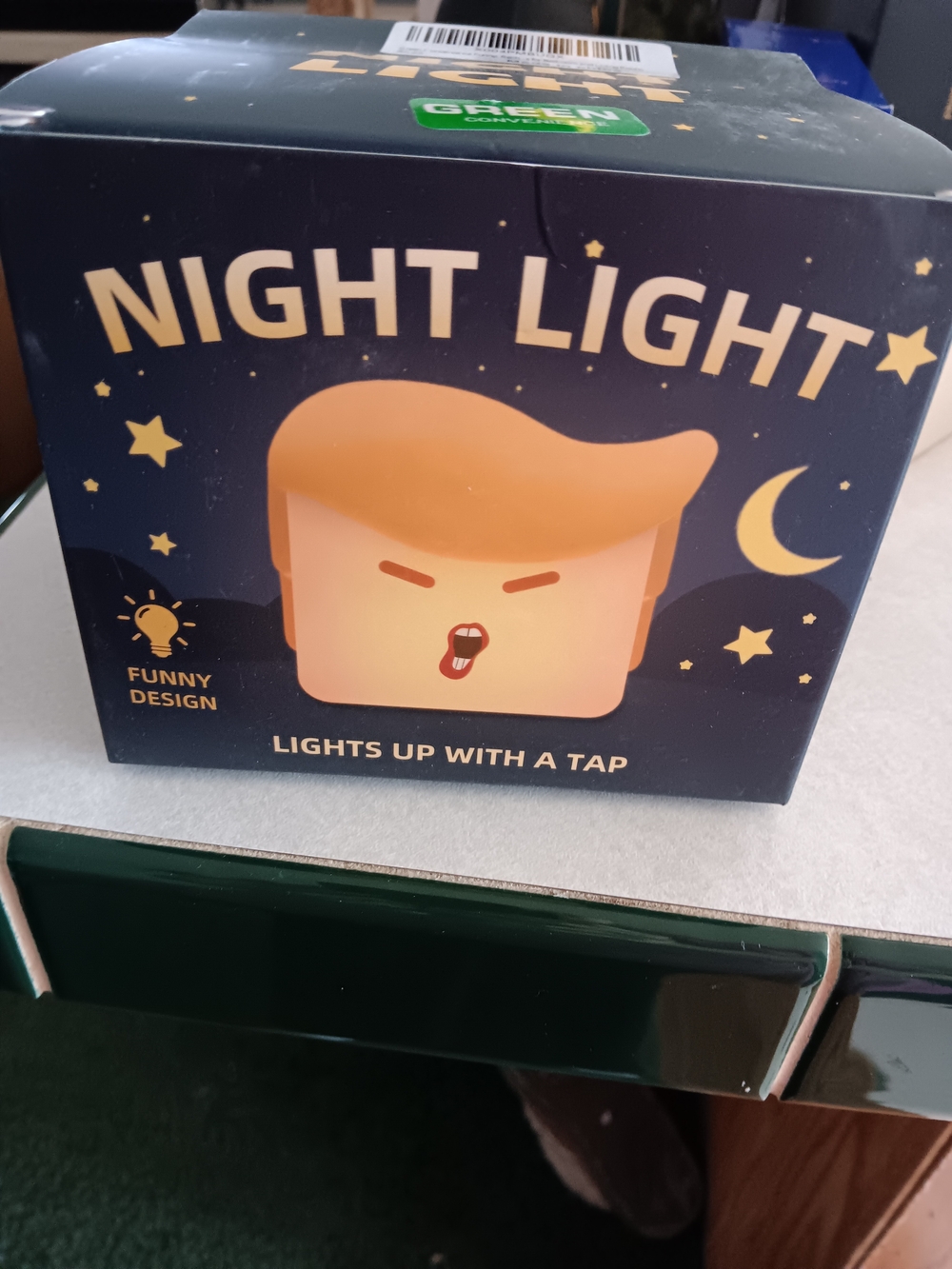 Night Light with Cartoon Face